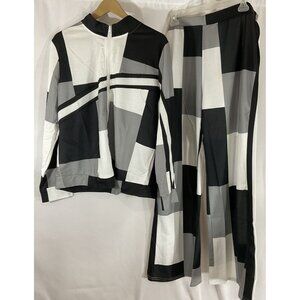 Chickme Women’s 3xl Long Sleeve Jacket Pants combo